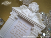 Poklon za goste - Bijeli okvir s anđelom