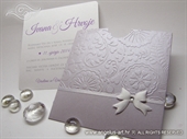 Pozivnica za vjenčanje Simple Lilac Charm