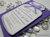 Pozivnica za vjenčanje - Purple Bottle