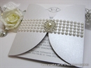 Wedding invitation - White Pearl Diva