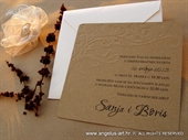 Wedding invitation - Vintage Birds-2
