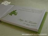 zelena personalizacija za zelenu knjigu gostiju